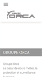 Mobile Screenshot of groupe-orca.com